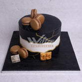 DD.7.f MACARONS - Adult Birthday Cake - WILTON PATISSERIE